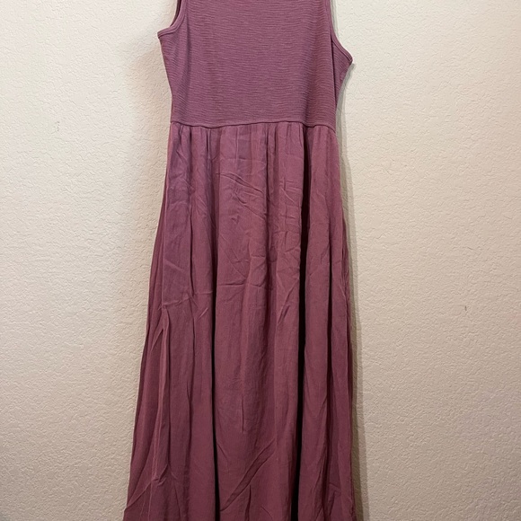 GUC Frye mauve midi button down dress - Picture 7 of 7